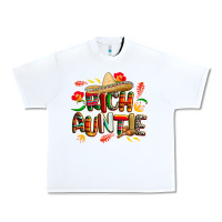White cinco de mayo rich auntie Urban Heavy Tee - CowGirlArtShop