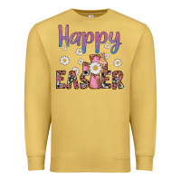 Antique Gold happy easter cross Premium Sweatshirt - Artiststas