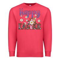 Cardinal happy easter cross Premium Sweatshirt - Artiststas