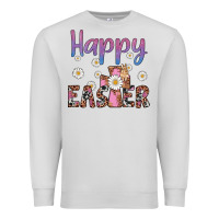 Dove Grey happy easter cross Premium Sweatshirt - Artiststas