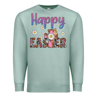 Seafoam happy easter cross Premium Sweatshirt - Artiststas