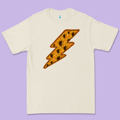Sunflower Lightning Premium Tee Designed By Bettercallsaul