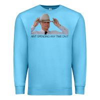 Ocean Blue Bob Katter ain_t spending any time on it. Premium Sweatshirt - minhPixels