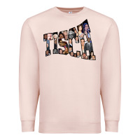 Pale Pink NYU Tisch Premium Sweatshirt - minhPixels