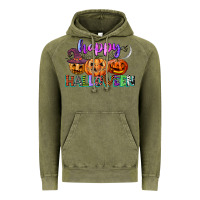 Vintage Olive happy halloween Vintage Hoodie - CowGirlArtShop