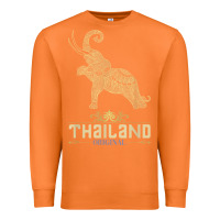 Carrot Thai Flag Vacation Bangkok Travel Thailand Premium Sweatshirt - minhPixels