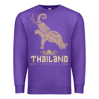 Thai Flag Vacation Bangkok Travel Thailand Premium Sweatshirt | Teevron