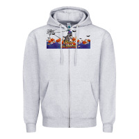 Heather Grey Happy Halloween Raccon Zipper Hoodie - LillyAllenDesigns