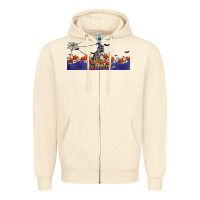 Sandshell Happy Halloween Raccon Zipper Hoodie - LillyAllenDesigns