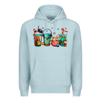 Blue Mist 911 police firefighter dispatcher Premium Hoodie - Jasminsmagicworld