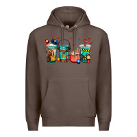 Coffee 911 police firefighter dispatcher Premium Hoodie - Jasminsmagicworld
