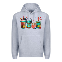 Heather Grey 911 police firefighter dispatcher Premium Hoodie - Jasminsmagicworld