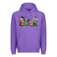 Purple 911 police firefighter dispatcher Premium Hoodie - Jasminsmagicworld