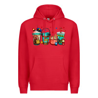 Red 911 police firefighter dispatcher Premium Hoodie - Jasminsmagicworld