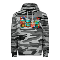 Slate Camo 911 police firefighter dispatcher Premium Hoodie - Jasminsmagicworld