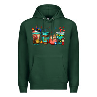 Sports Green 911 police firefighter dispatcher Premium Hoodie - Jasminsmagicworld
