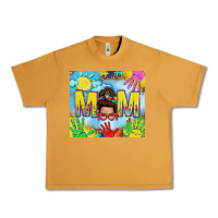 Peanut Butter Messy bun Autism mom 20oz skinny tumbler Urban Heavy Tee - TumblerDesignByShophia