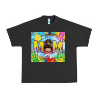 Pigment Black Messy bun Autism mom 20oz skinny tumbler Urban Heavy Tee - TumblerDesignByShophia