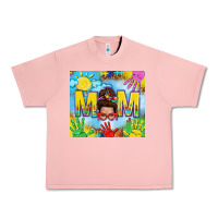 Salmon Messy bun Autism mom 20oz skinny tumbler Urban Heavy Tee - TumblerDesignByShophia