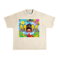 Sandshell Messy bun Autism mom 20oz skinny tumbler Urban Heavy Tee - TumblerDesignByShophia