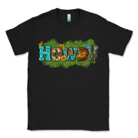 Black Western Howdy Classic Tee - texasbilliewilder