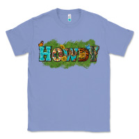 Colony Blue Western Howdy Classic Tee - texasbilliewilder