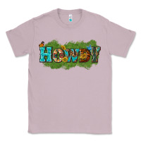 Lilac Western Howdy Classic Tee - texasbilliewilder