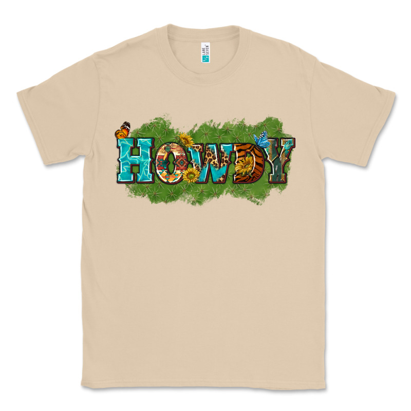 Western Howdy Classic Tee by texasbilliewilder | Teevron