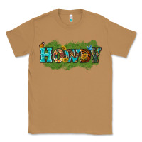 Toasted Coconut Western Howdy Classic Tee - texasbilliewilder