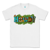 White Western Howdy Classic Tee - texasbilliewilder
