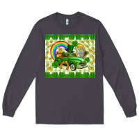 Smoke St. Patrick's truck Long Sleeve Tee - CowGirlArtShop