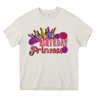 Cream birthday princess Heavy Core Tee - Artiststas