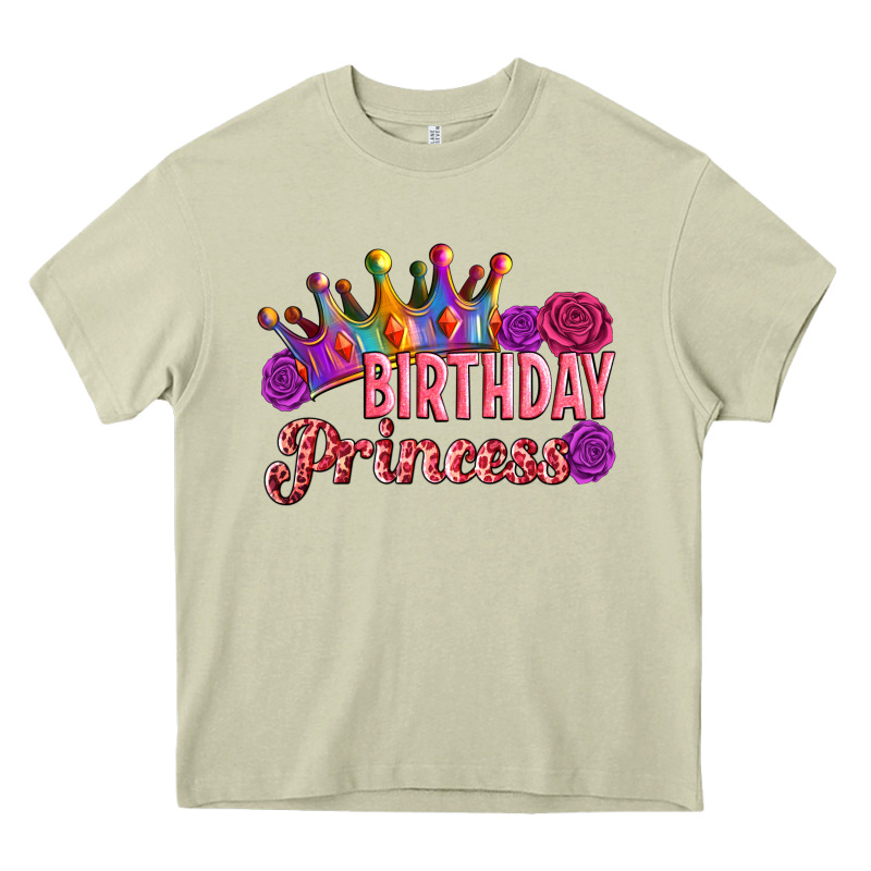 Birthday Princess Heavy Core Tee by Artiststas | Teevron