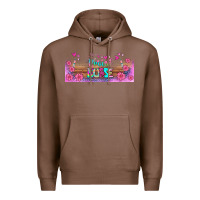 Chestnut proud nurse libbey glass Premium Hoodie - BundleAndBundleShop