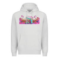 Dove Grey proud nurse libbey glass Premium Hoodie - BundleAndBundleShop