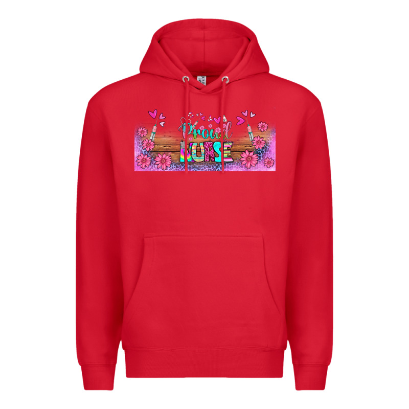 Proud Nurse Libbey Glass Premium Hoodie by BundleAndBundleShop | Teevron