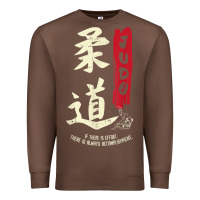 Chestnut Judo Cool Japanese Symbol Judoka Martial Arts Lover Gift Premium Sweatshirt - minhPixels
