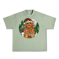 Oil Green Toy Poodle And Farm Urban Heavy Tee - RanaPortraitStore
