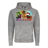 Cloud Rock happy hallothanksmas gnomes Vintage Hoodie - CowGirlArtShop