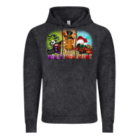 Vintage Black happy hallothanksmas gnomes Vintage Hoodie - CowGirlArtShop
