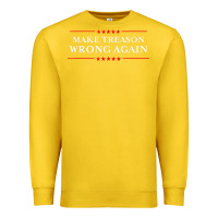 Lemon Make Treason Wrong Again Political Resist Lying Anti-Trump Premium Sweatshirt - minhPixels
