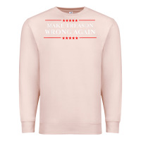 Pale Pink Make Treason Wrong Again Political Resist Lying Anti-Trump Premium Sweatshirt - minhPixels