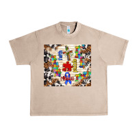 French Oak Faith puzzle ribbon tumbler Urban Heavy Tee - TumblerDesignByShophia