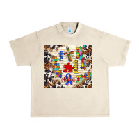Sandshell Faith puzzle ribbon tumbler Urban Heavy Tee - TumblerDesignByShophia