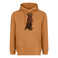 Meerkat chocolate lab labrador retriever Heavyweight Hoodie - Artiststas
