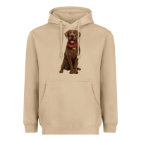 Mushroom chocolate lab labrador retriever Heavyweight Hoodie - Artiststas