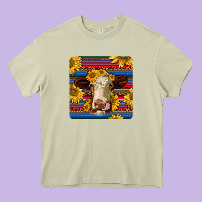 Serape Hereford Coaster Heavy Core Tee Designed By Jahusdesignshop