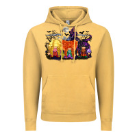 Vintage Mustard hocus pocus gnomes Vintage Hoodie - CowGirlArtShop