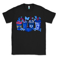 Black Colon Cancer coffee cups blue ribbon Classic Tee - NancyCooperArtShop