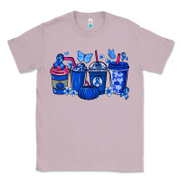 Lilac Colon Cancer coffee cups blue ribbon Classic Tee - NancyCooperArtShop
